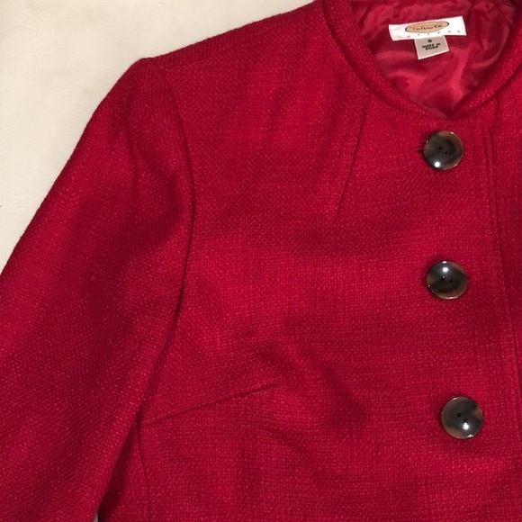 Talbots red blazer - Picture 4 of 9